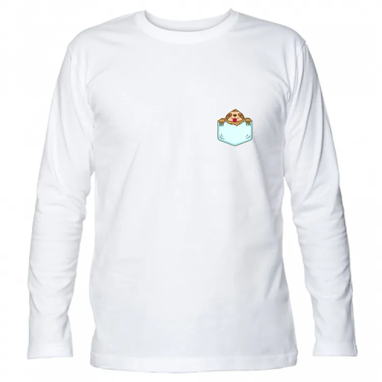 T-shirt bradipo tascabile