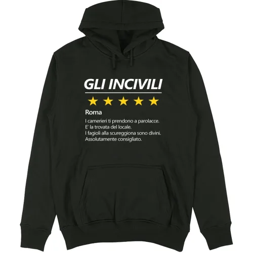 Felpa Unisex con Cappuccio 