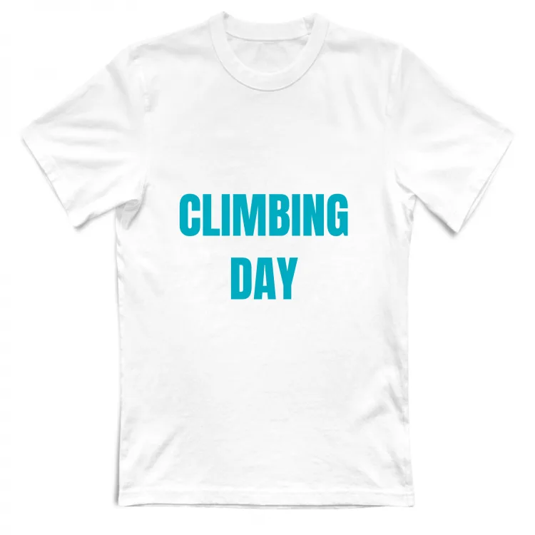 T-Shirt xxxLarge  "Climbing Day"