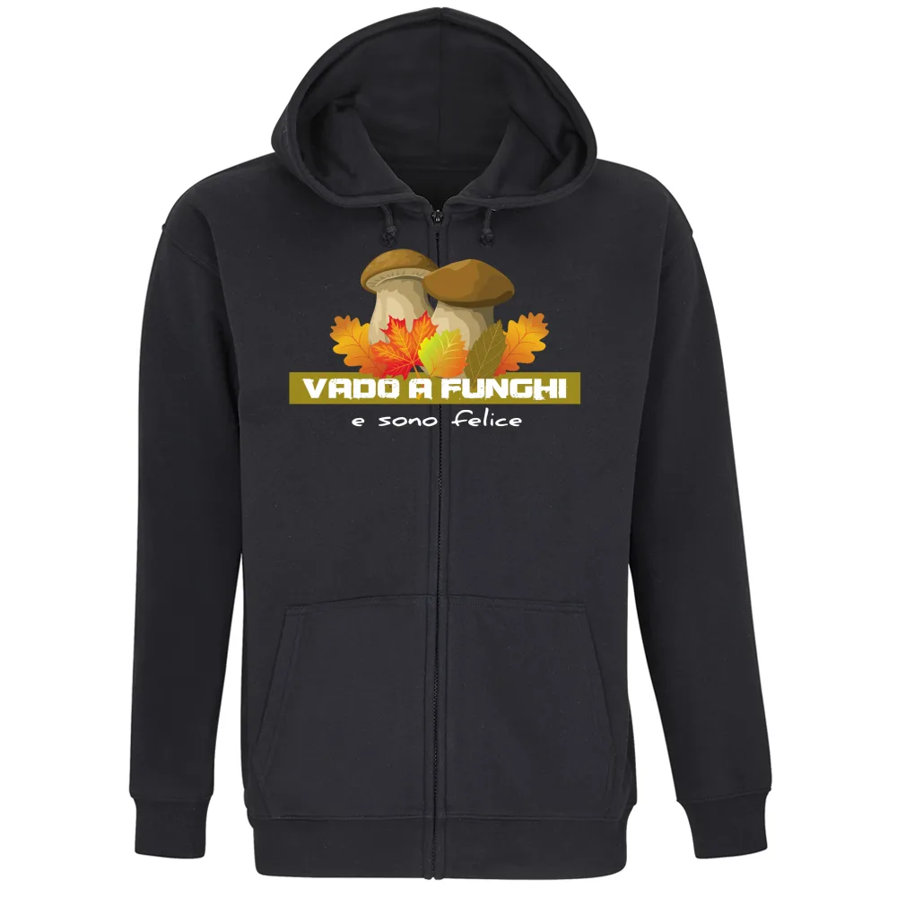 VADO A FUNGHI E SONO FELICE