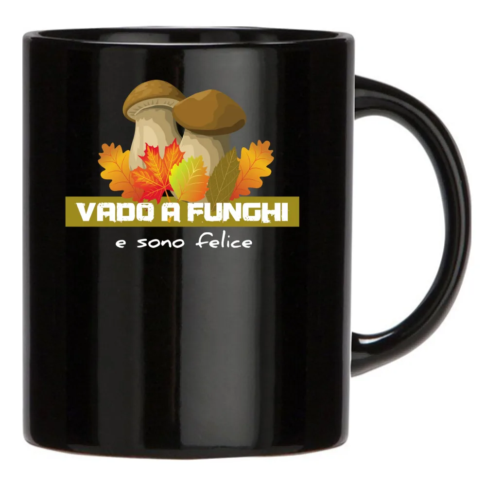 VADO A FUNGHI E SONO FELICE