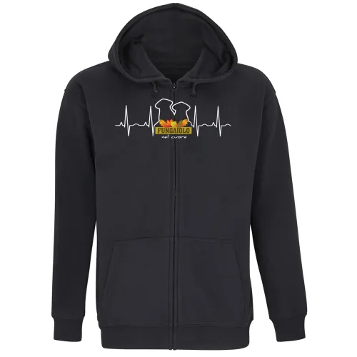 Felpa Premium Cappuccio Zip