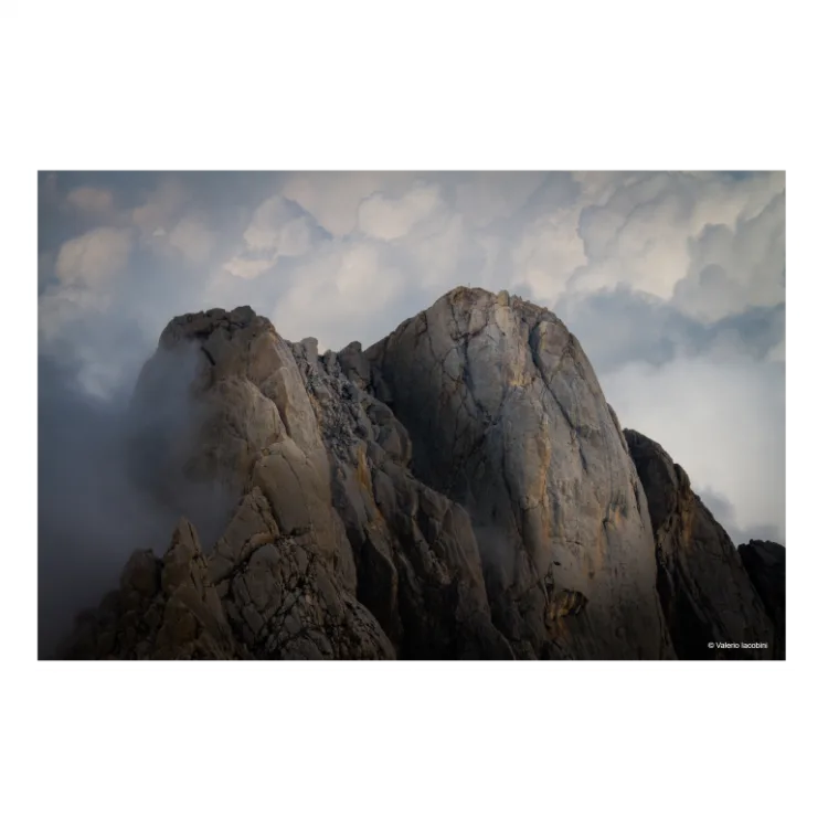 Stampa su telaio Corno Piccolo, Gran Sasso.