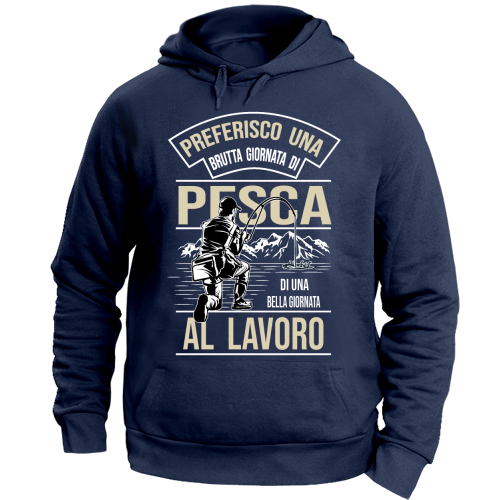 Felpa Unisex con Cappuccio Large