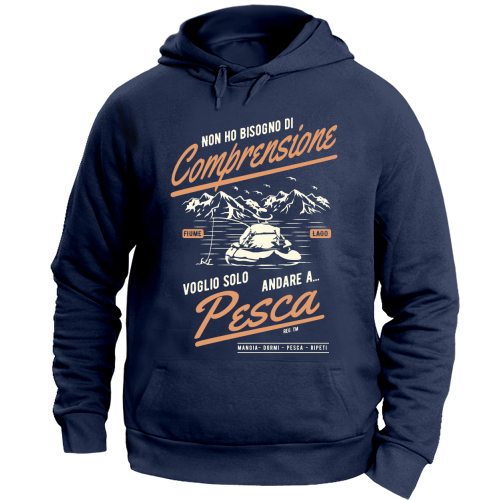 Felpa Unisex con Cappuccio Large