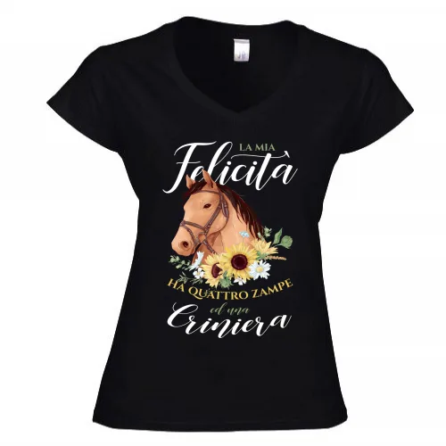 T-shirt Donna Scollo v