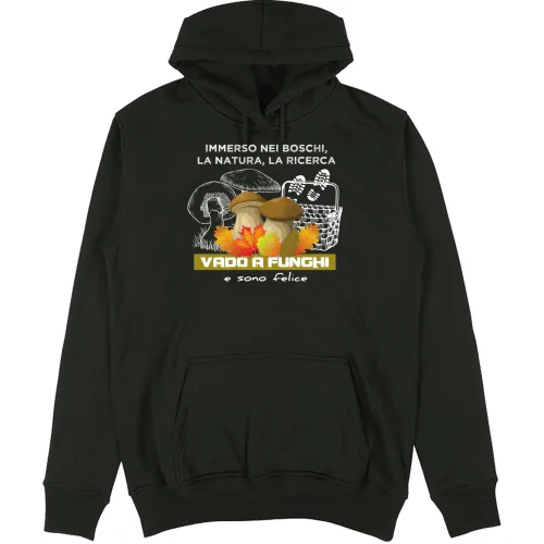 Felpa Unisex con Cappuccio 