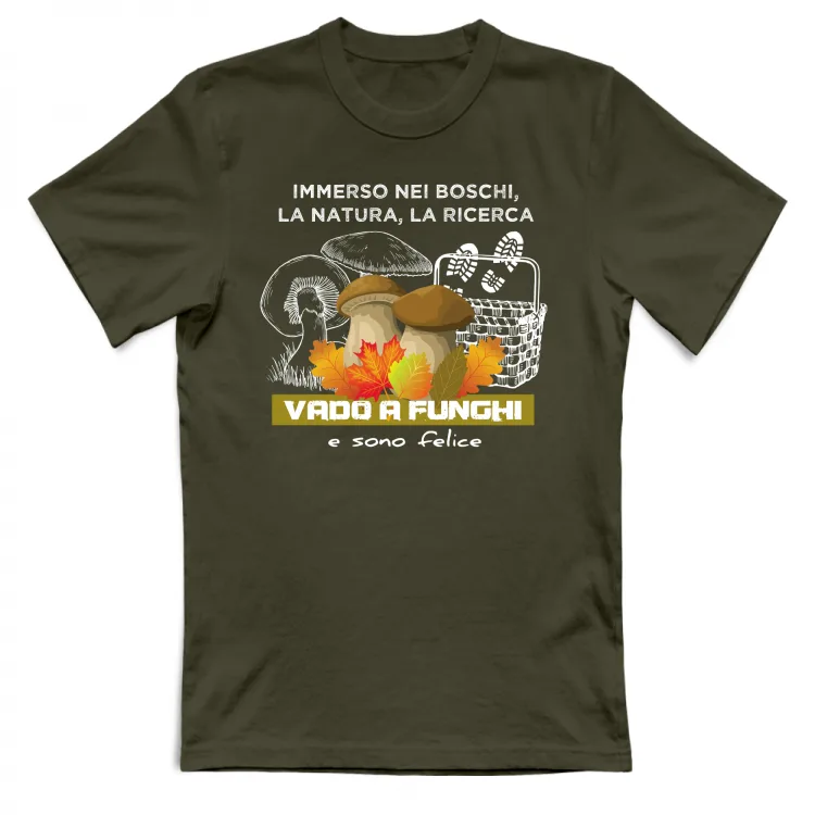 VADO A FUNGHI... LA RICERCA, BOSCHI, NATURA