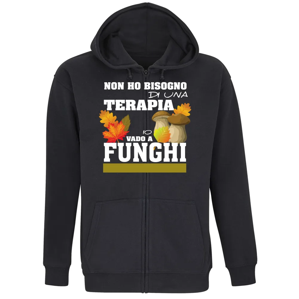 NON HO BISOGNO DI UNA TERAPIA, VADO A FUNGHI