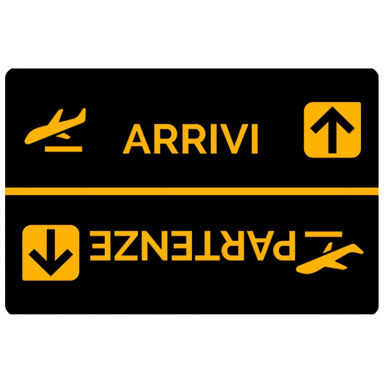 Zerbino Arrivi Partenze