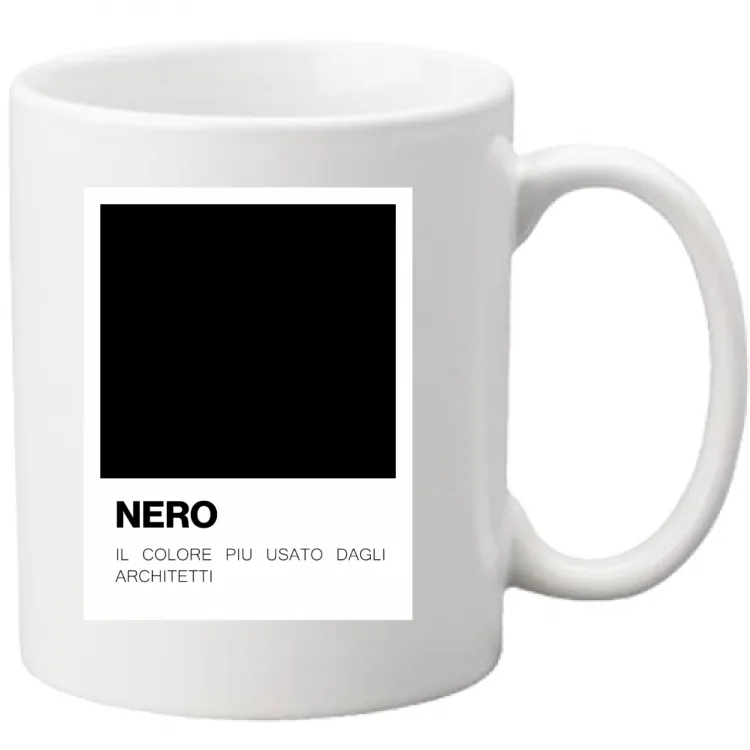 Pantone nero Tazza