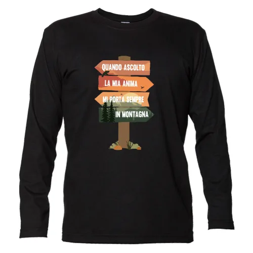 T-shirt Unisex Manica Lunga