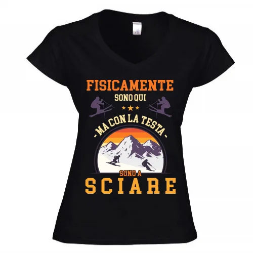 T-shirt Donna Scollo v