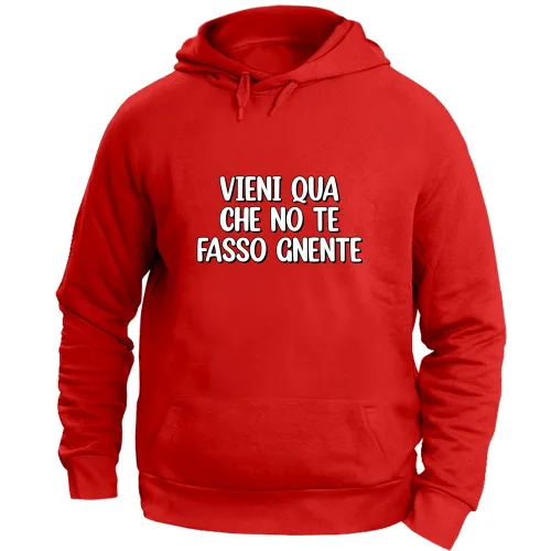 Felpa Unisex con Cappuccio Large