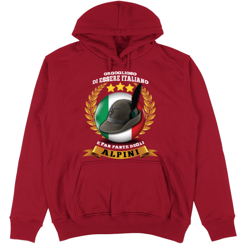 Felpa Unisex con Cappuccio 