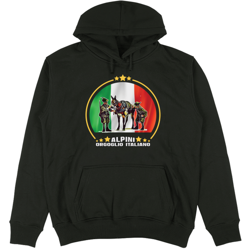 Felpa Unisex con Cappuccio 