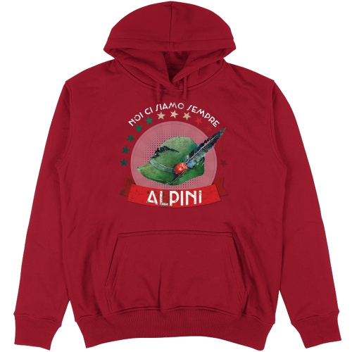 Felpa Unisex con Cappuccio 