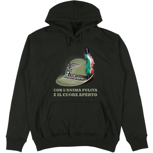 Felpa Unisex con Cappuccio 
