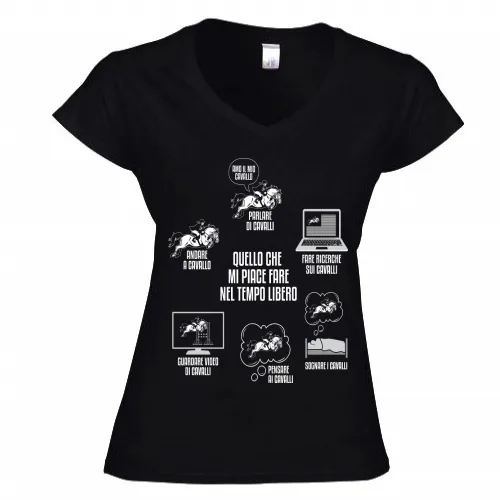 T-shirt Donna Scollo v