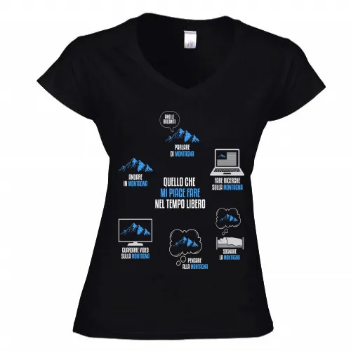 T-shirt Donna Scollo v