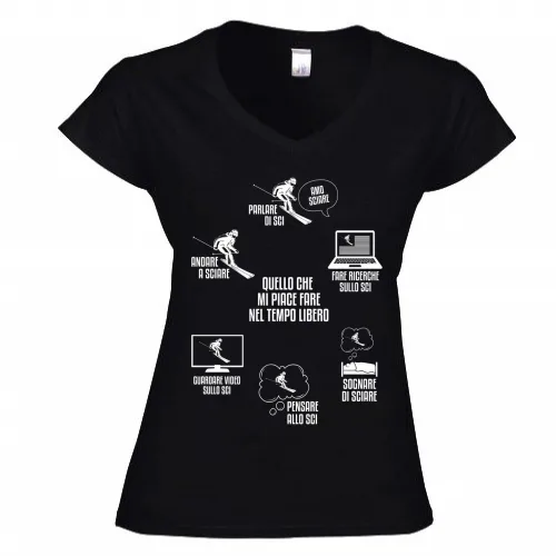 T-shirt Donna Scollo v
