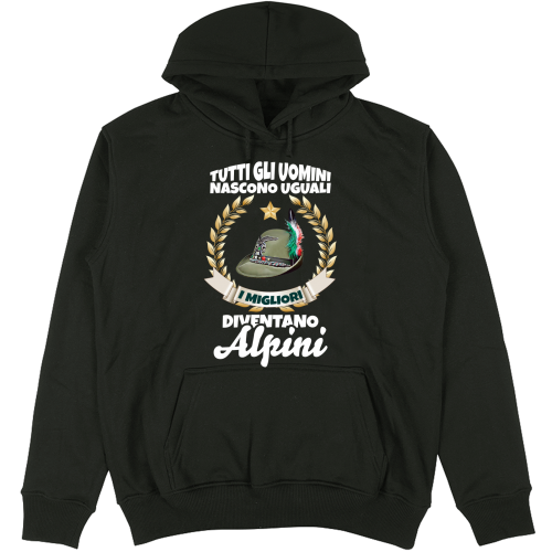 Felpa Unisex con Cappuccio 
