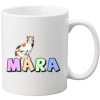 Tazza Bianca Fronte Retro