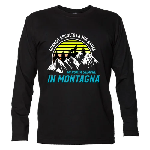 T-shirt Unisex Manica Lunga