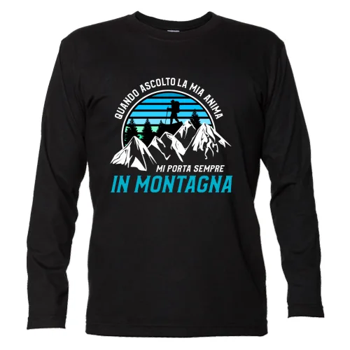T-shirt Unisex Manica Lunga