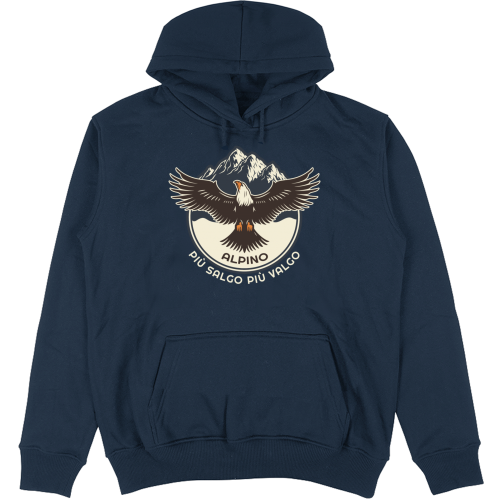 Felpa Unisex con Cappuccio 