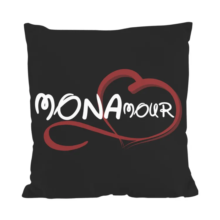CUSCINO MONAmour NERO