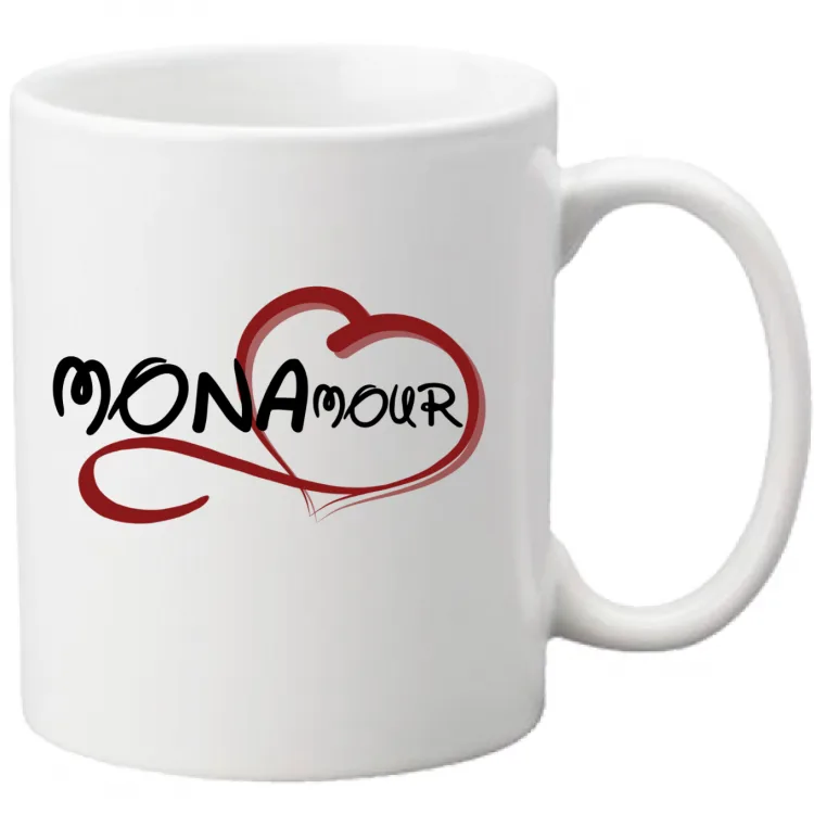 TAZZA MONAmour BIANCA