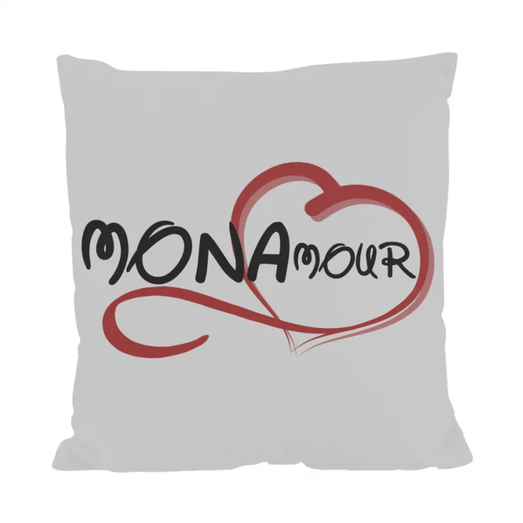 CUSCINO MONAmour GRIGIO