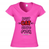 Maglia Donna scollo a V Slave Marameow