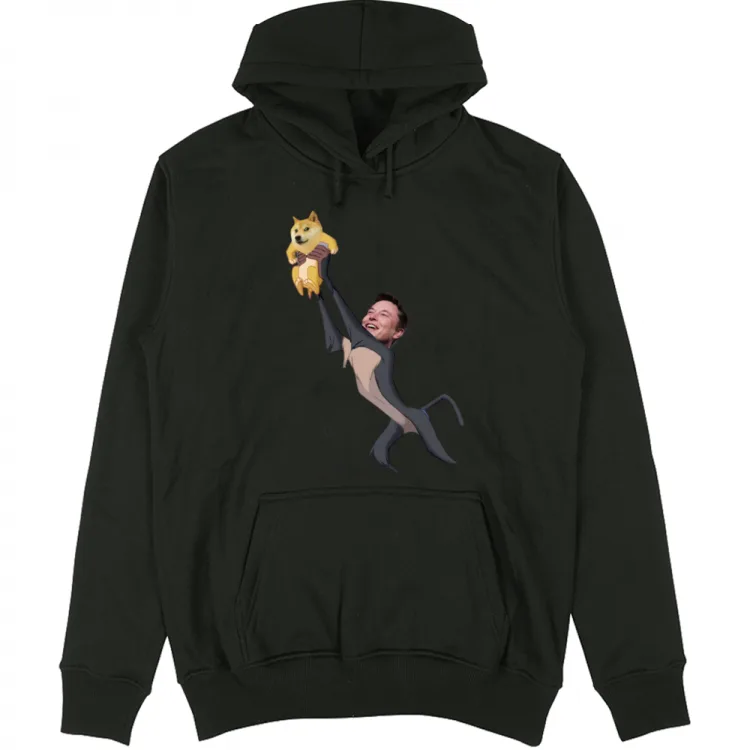 Doge Army Elon Musk Black