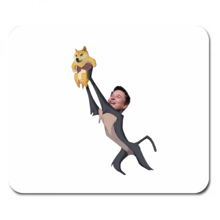 Doge Army elon Musk mousepad