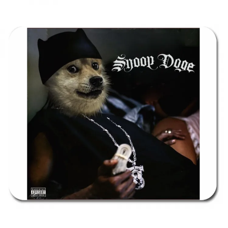 Doge Army Snoop Dog Mousepad