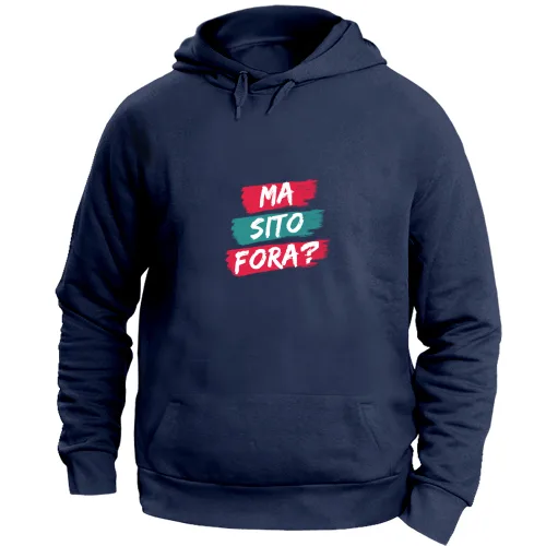 Felpa Unisex con Cappuccio Large
