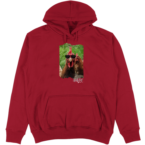 Felpa Unisex con Cappuccio 