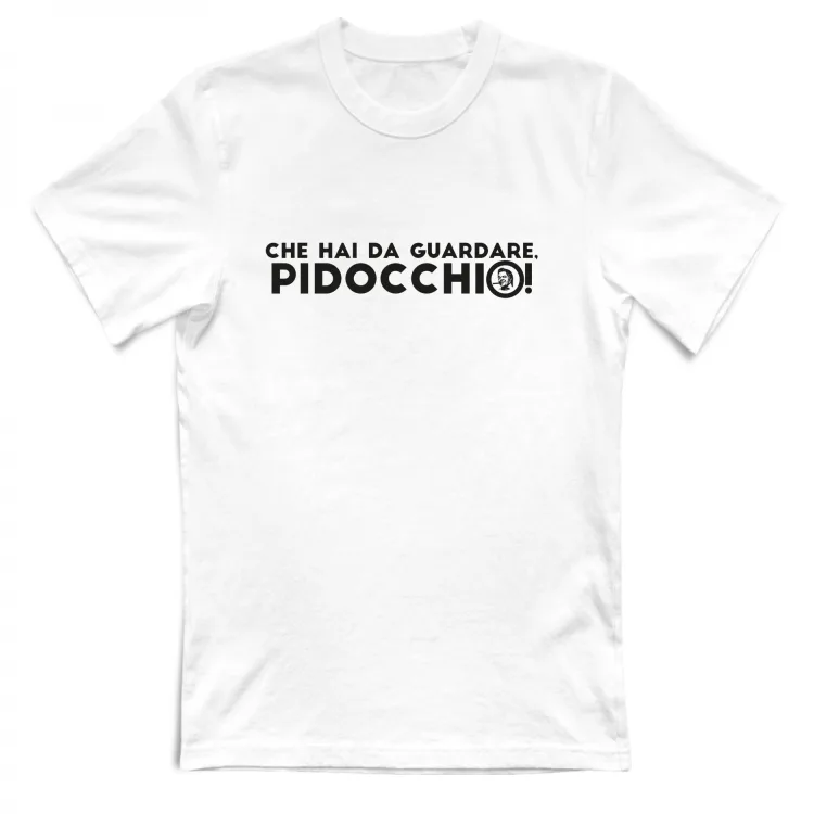 T-Shirt Pidocchio base nera