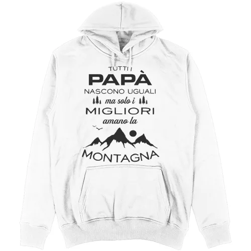 I Migliori Papà Amano la Montagna... nero