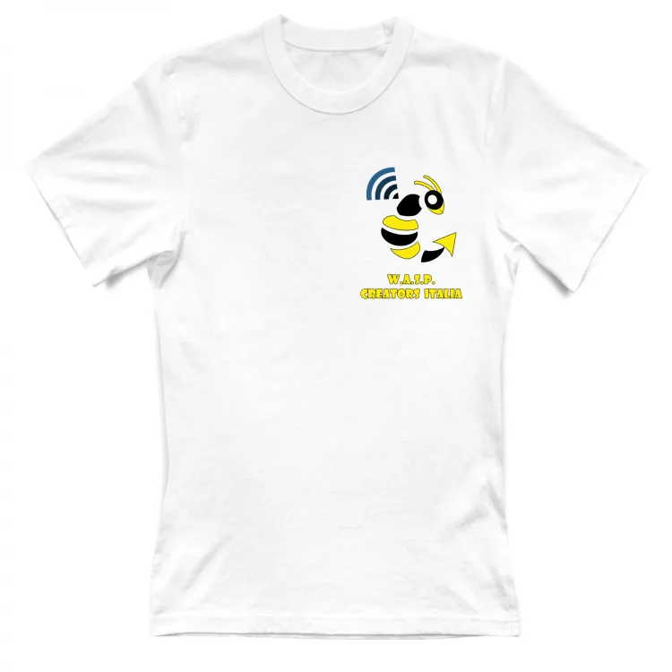 wasp scritta e logo piccolo