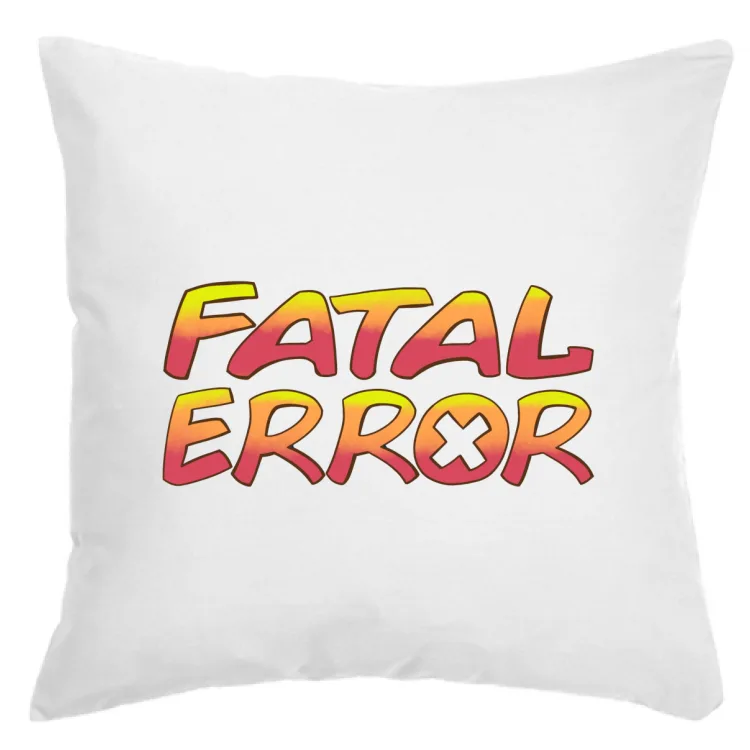 Fatal Error Cuscino
