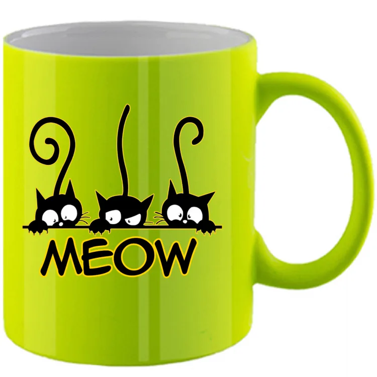 mug "meow"