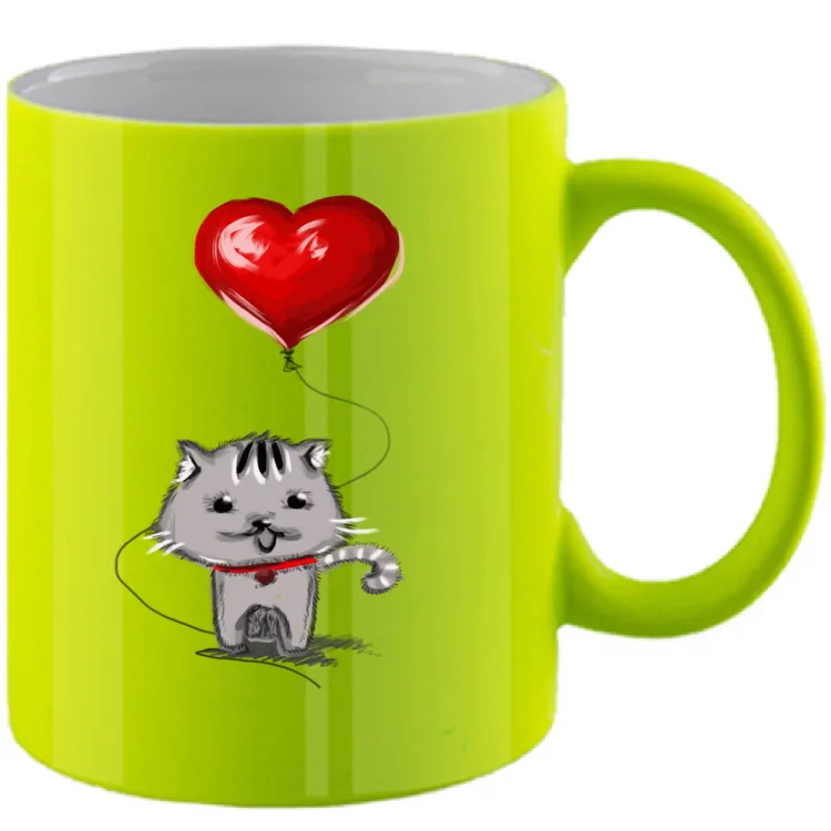 mug "cat"