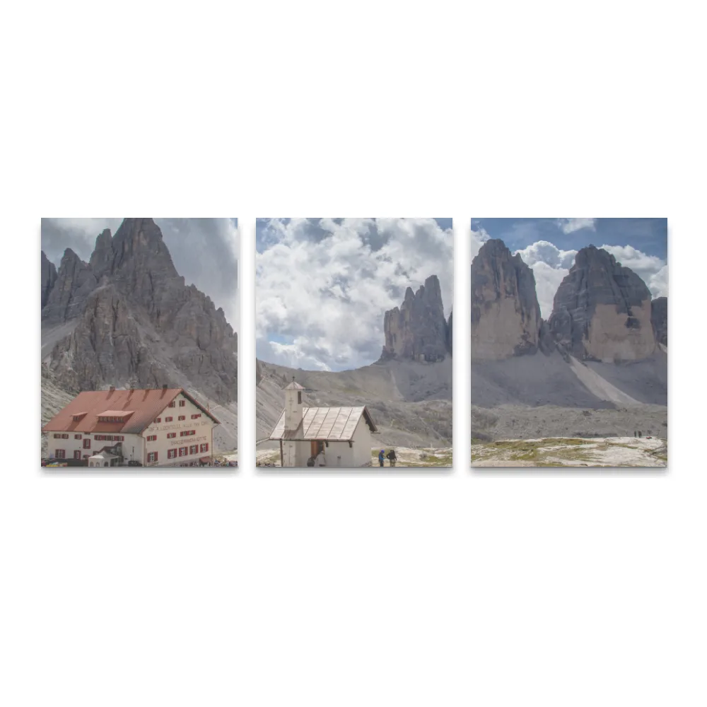 CANVAS 120X50CM - TRE CIME DI LAVAREDO