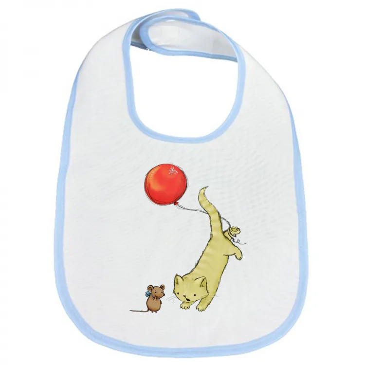 bavaglino bambino "cat and mouse"