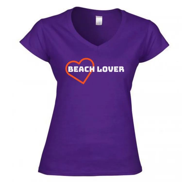 Beach Lovers T-shirt Donna Viola