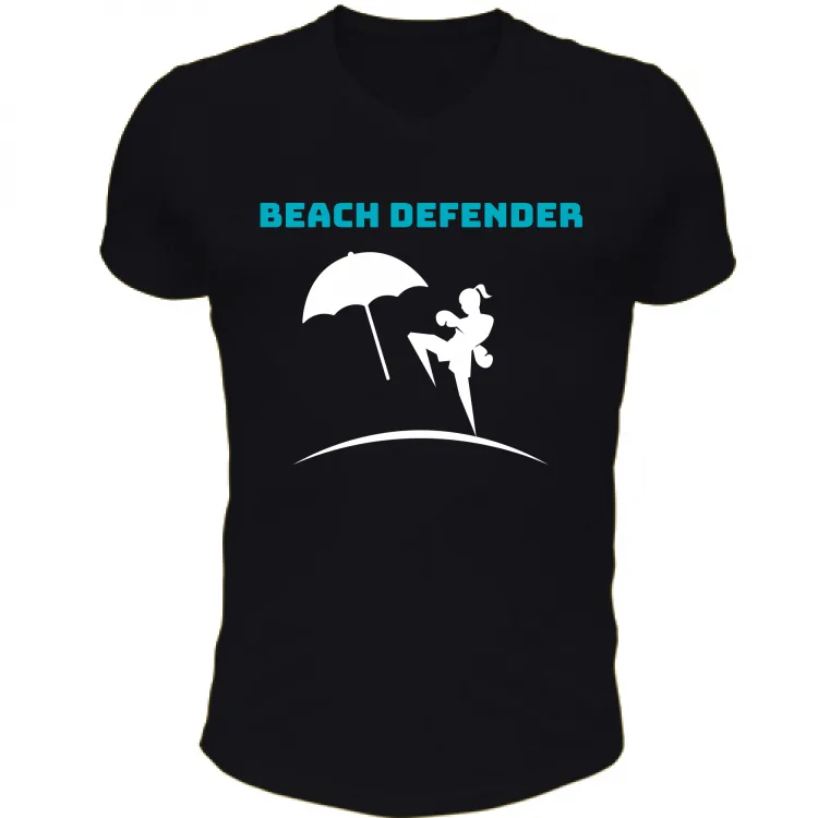 Beach Defender T-shirt Nera