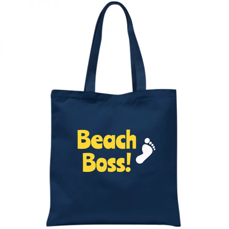 Beach Boss Tote Bag Blu